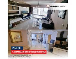Dijual Apartemen Taman Anggrek Condominium, Fully Furnished, 2 Bedroom 88sqm, Middle Floor - Jakarta Barat
