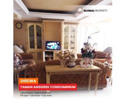 Disewakan Apartamen 3 Bedrooms 176sqm, Fully Furnished, Taman Anggrek Condominium - Jakarta Barat 