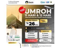 Promo Umroh Murah Tanpa Transit Start Solo 2024 2025 - Solo