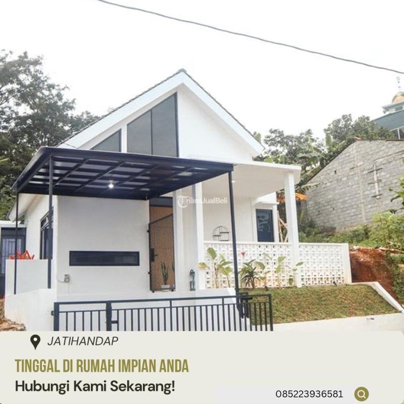 Jual Rumah 2 Lantai Tipe 45 Baru Gratis Taman Legaltas SHM Berlokasi Di Jatihandap - Bandung Kota