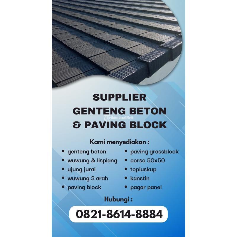 Genteng Datar Murah Dan Estetis Kirim Luar Kota Terjamin - Malang