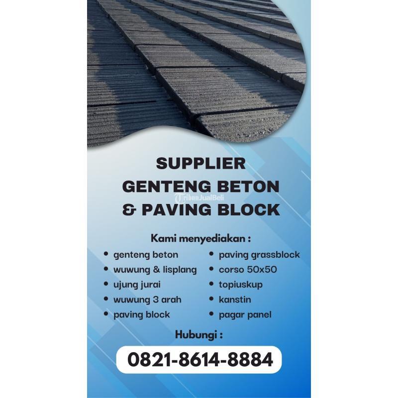 Genteng Datar Murah Dan Estetis Kirim Luar Kota Terjamin - Malang