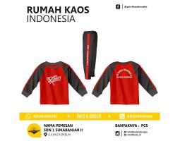  Kaos Olahraga Sekolah Lengan Panjang - Kutai Timur 