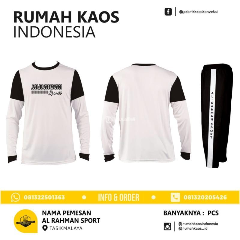 Kaos Olahraga Sekolah Lengan Panjang - Kutai Timur