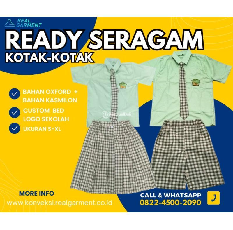 Ready Stock Seragam Kotak-kotak - Sidoarjo 
