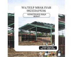 Konstruksi Baja Berat WF untuk Jasa dan Material - Banjarmasin 