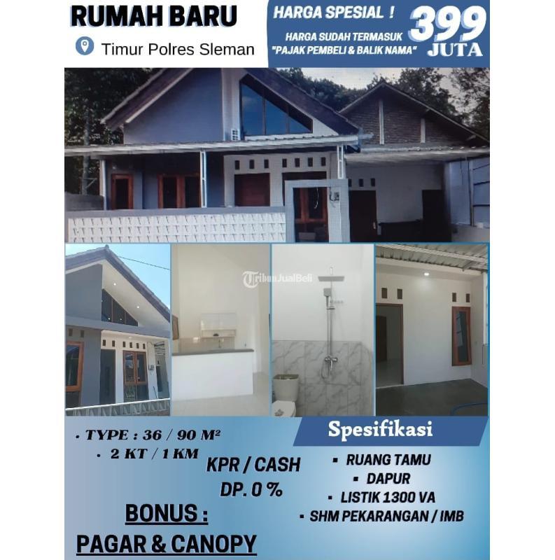 Dijual Rumah 2KT 1KM SHM Paling Murah di Turi Sleman - Jogja