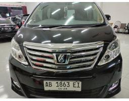 Mobil Toyota Alphard G ATPM 2012 Bekas - Jogja