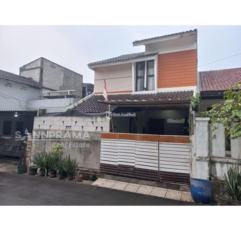 Dijual Rumah 2 Lantai Second Pinggir Jalan Serua Ciputat - Tangerang Selatan
