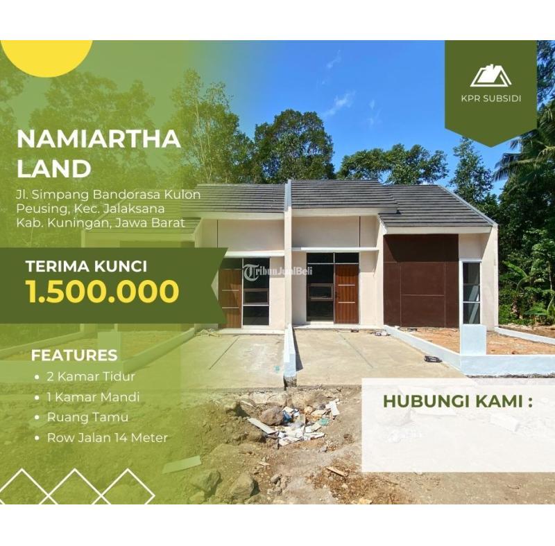 Jual Rumah Baru Tipe 30 Perumahan Namiartha Land Bandorasa Sidomba Hanya 1,5 Juta Bersih - Kuningan