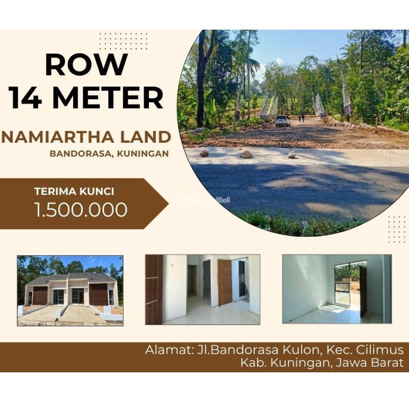 Jual Rumah Baru Tipe 30 RowJalan 14 Meter Di Namiartha Land Bandorasa Uang Muka 1,5 Juta All - Kuningan
