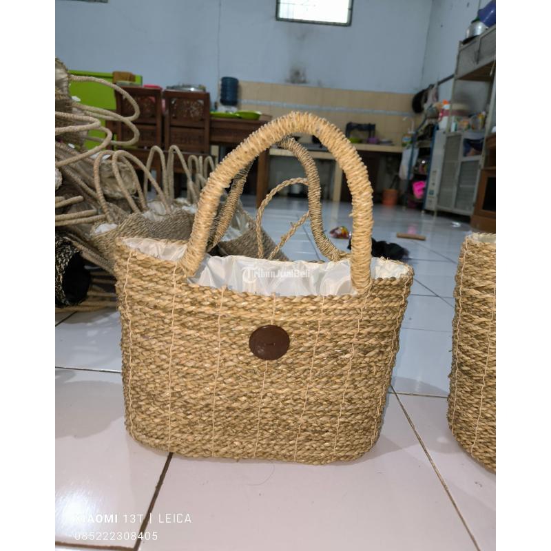 Seagrass Bag Natural - Tasikmalaya