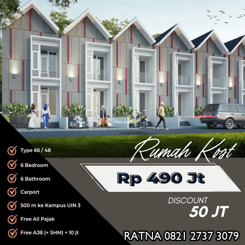 Dijual Rumah Kos Ruko 2 Lantai 6KT 6KM Depan Kampus Negeri Islam - Batu