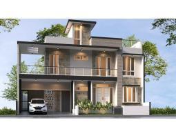 Dijual Rumah Villa SHM 2 Lantai 5KT 3KM Plus Kolam Renang Pribadi - Batu