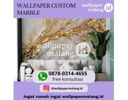 Wallpaper Custom Marble Bahan Vinyl - Malang