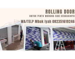 Pemasangan Rolling Door Aluminium Merk Alexindo Kalimantan Murah - Barito Kuala