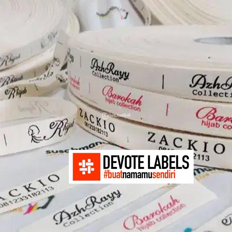 Produsen Cetak Label Tafeta Devote Cetak Labels Di Katingan Tribun