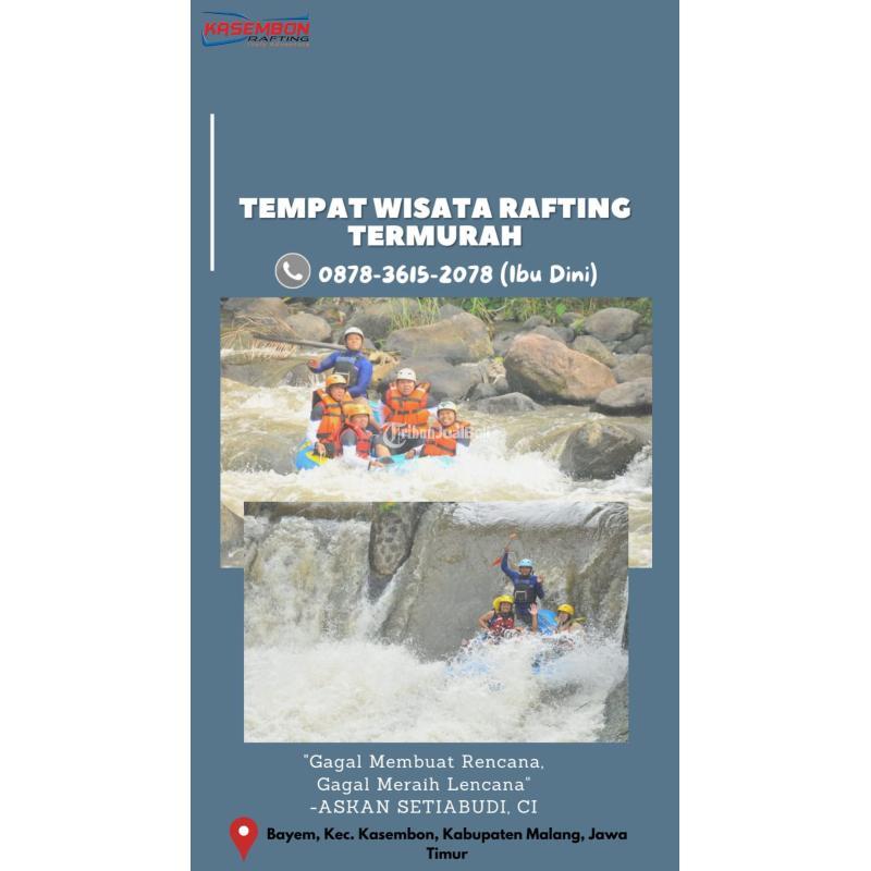 Tempat Wisata Rafting Termurah Rafting Kasembon - Malang