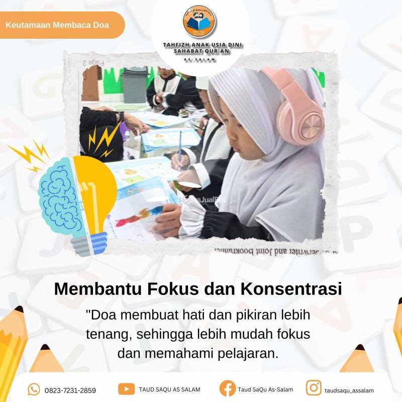 Membanggakan PPDB Sekolah Tahfizh Anak Usia Dini Terbaik - Lampung