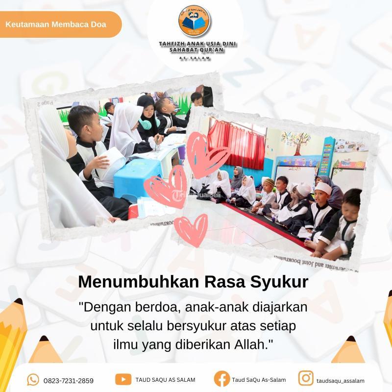 Membanggakan PPDB Sekolah Tahfizh Anak Usia Dini Terbaik - Lampung