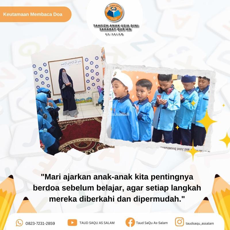 Membanggakan PPDB Sekolah Tahfizh Anak Usia Dini Terbaik - Lampung