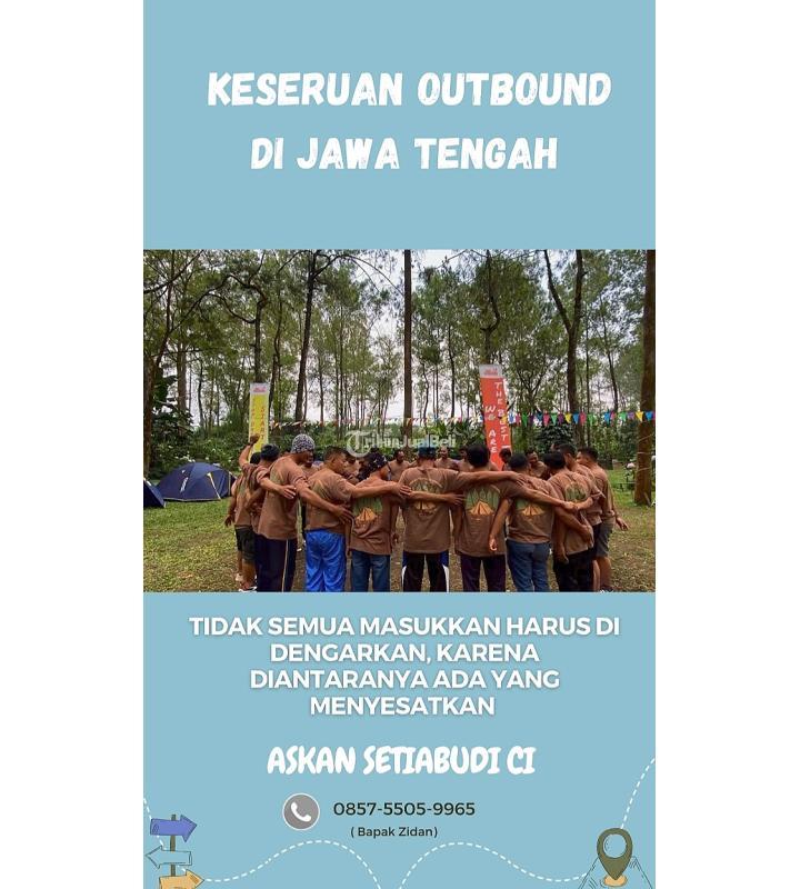 Outbound Training Fasilitas Wisata yang Menyenangkan di Jawa Tengah - Malang