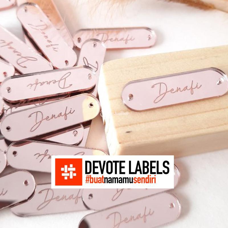 Cetak Label Akrilik DevoteCetak Labels.com - Murung Raya