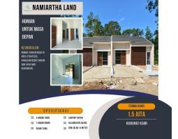 Dijual Rumah Baru 2KT 1KM Legalitas SHGB di Perumahan Namiartha Land Harga Rp 166 Juta - Kuningan 