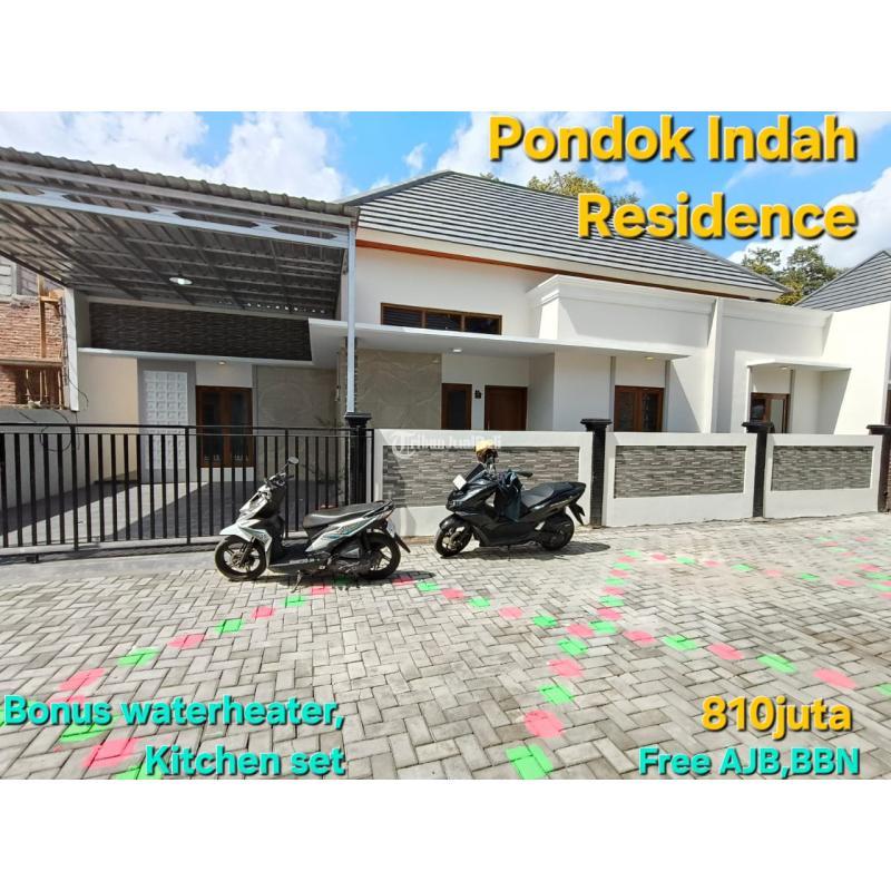 Dijual Rumah Luas Siap Huni 3KT 2KM SHM Dekat Kampus UII Sleman - Jogja