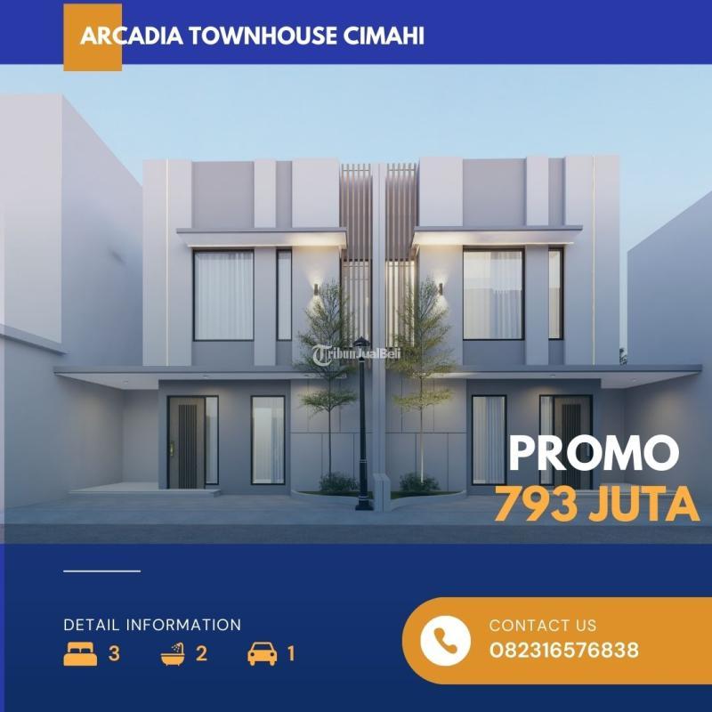 Dijual Rumah Perumahan Mewah 3KT 2KM SHM Pinggir Jalan Utama - Cimahi