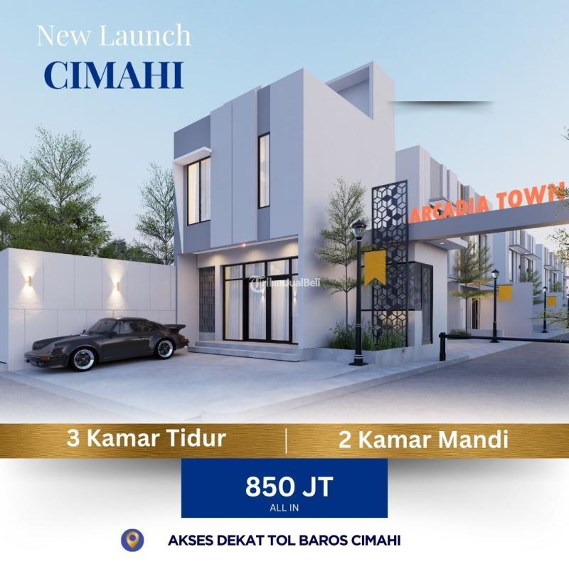 Dijual Rumah Tanimulya 3KT 2KM Pinggir Jalan Raya Dekat Padasuka - Cimahi