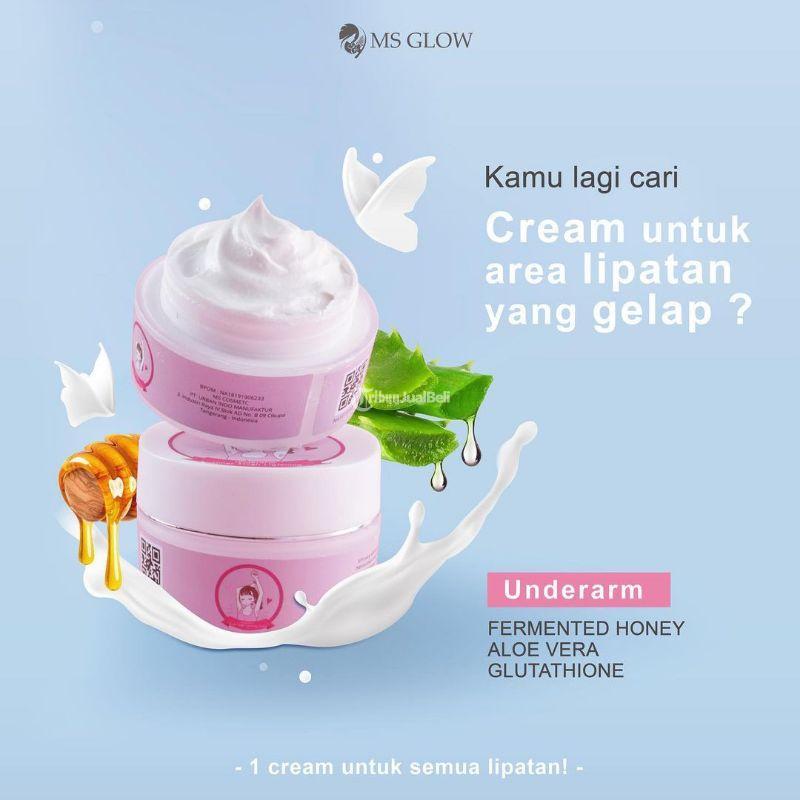 MS Glow Underarm Cream Pencerah Ketiak Siku Lutut - Surabaya