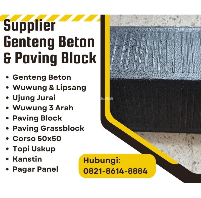 Genteng Beton Flat Harga Terbaik - Malang