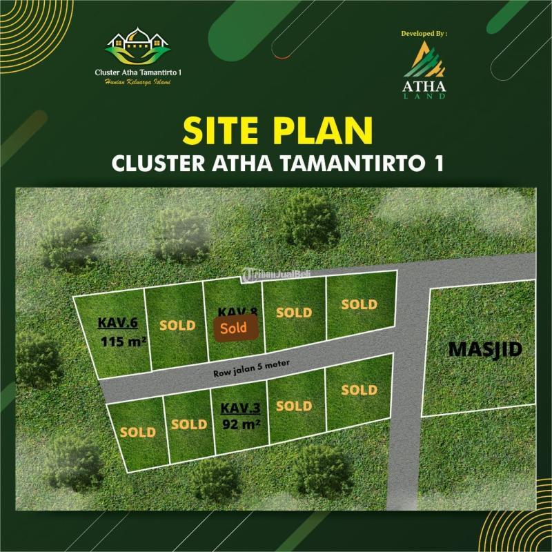 Jual Rumah Siap Bangun Tipe 55 Lingkungan Sejuk Nyaman Di Kasihan - Bantul