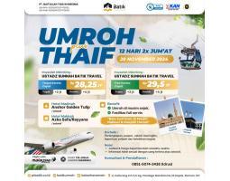 Umroh Spesial 2x Jumat 12 Hari Start Jogja-Madinah Plus Thaif - Yogyakarta 