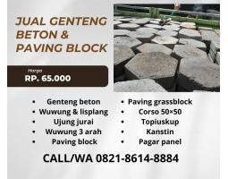 Paving Block Taman, Keindahan yang Terawat dengan Baik - Malang 