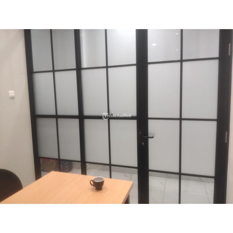 Jasa Pemasangan Sticker Kaca Sandblast untuk Kantor - Jakarta Utara