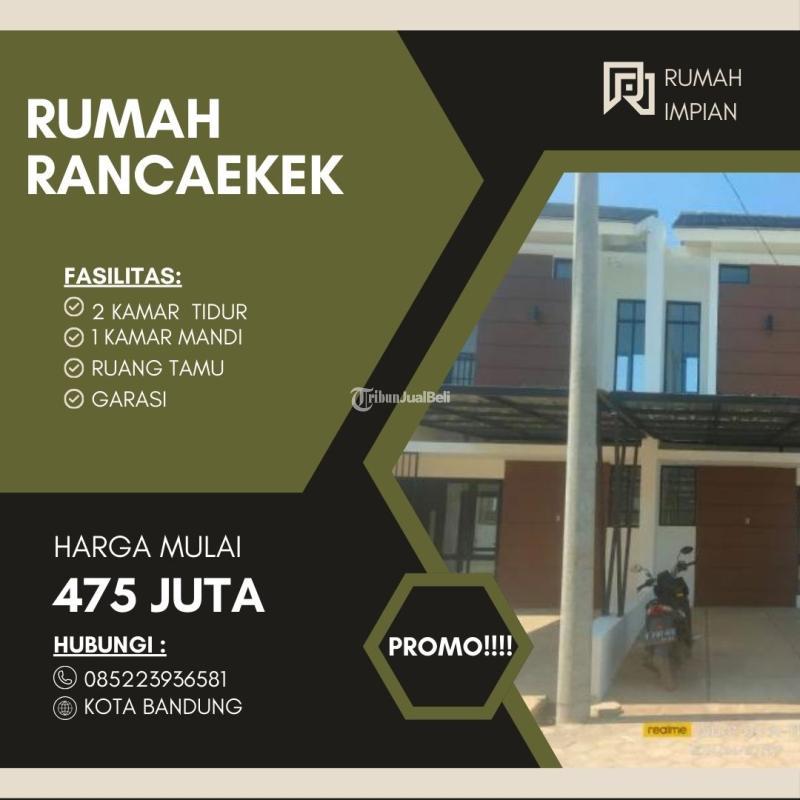 Dijual Rumah Harga 400 Juta di Rancaekek, Akses Mudah ke Jalan Raya dan Fasilitas Umum - Bandung