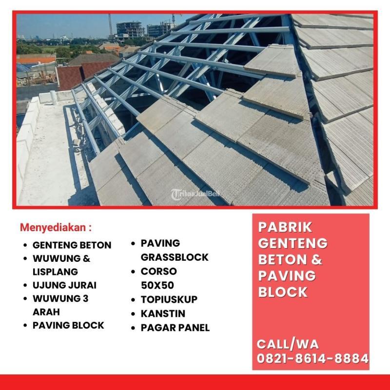 Genteng Beton Flat Terbaik - Malang