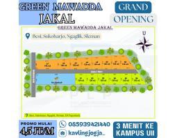 Dijual Rumah Grand Opening Tanah Kavling Premium Timur SPBU UII Jakal Km 13,5 - Jogja