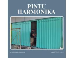Pabrik Pintu Harmonika Lebih Kuat Awet Logam Jaya - Ngada