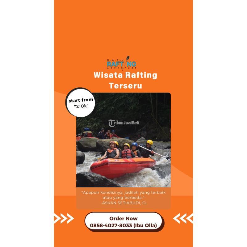 Wisata Rafting Terseru di Batu - Malang