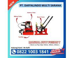 Alat Las Sambungan Pipa Hdpe Shd 160 mm T Series Manual Butt Fusion Mesin Murah - Jakarta Timur