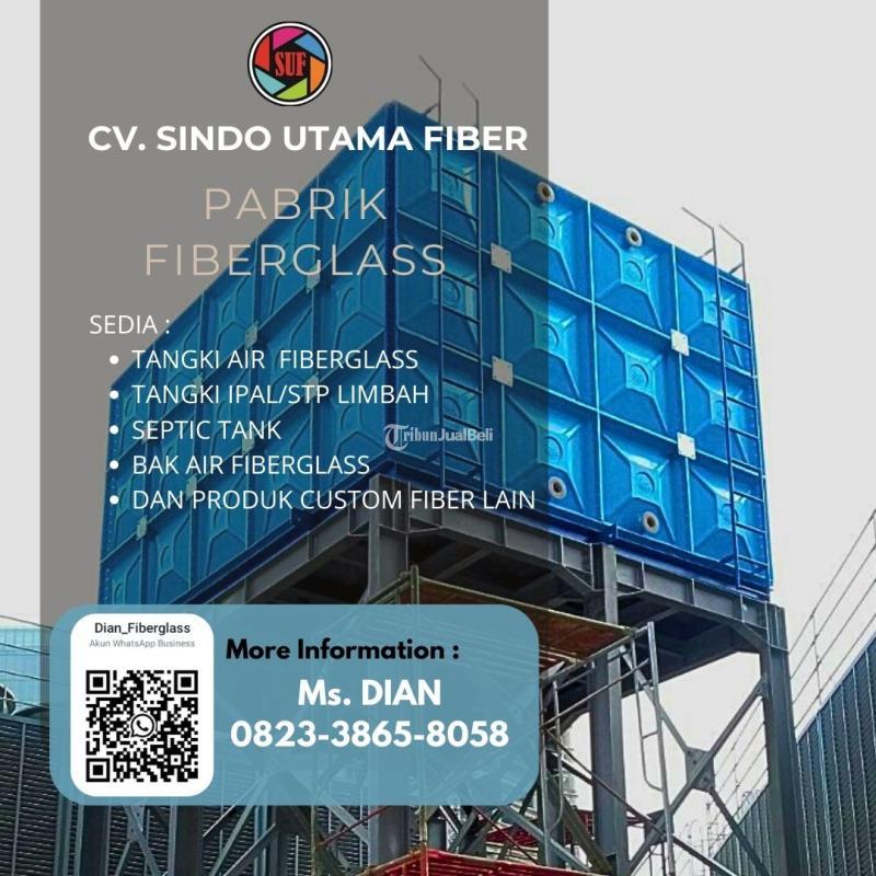 Tangki Air Fiberglass FRP 45000 Liter - Magelang