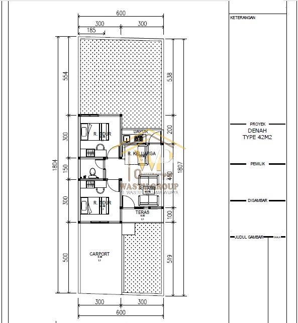 Jual Rumah Desain Modern Minimalis Tipe 42 Baru Dekat Sleman City Hall Caturharjo - Sleman