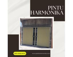 Pintu Harmonika di Qobiltu Harmonika Lebih Kokoh dan Awet - Rote Ndao