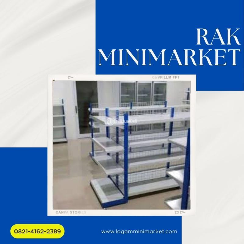 Agen Rak Minimarket di Logam Minimarket Desain Modern - Mojokerto 