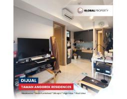 Dijual Apartemen Taman Anggrek Residences, Semi Furnished, 1 Bedroom 38m2, Pool View - Jakarta Barat