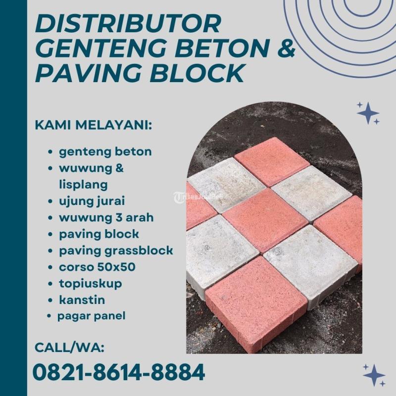 Paving Block Hitam Murah Berkualitas - Malang 