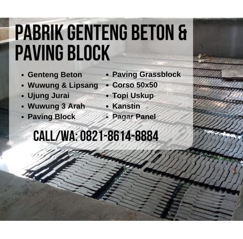 Genteng Beton Atap Rumah Berkualitas dengan Harga Spesial - Malang 
